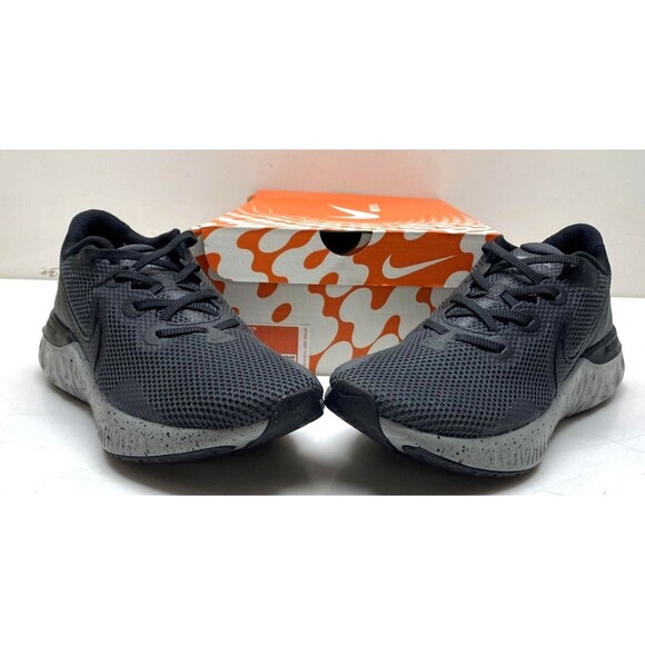 NIOB Nike Men\'s Renew Run CZ9263-001 Black Lace-Up Running Shoes Size 10 main image 4